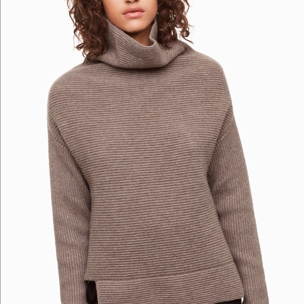Aritizia Babaton Mika Sweater in Modern Taupe